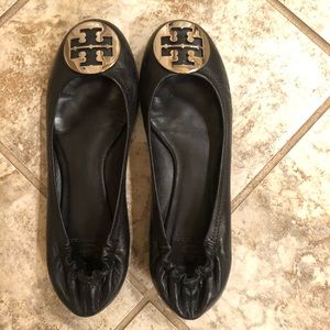 Tory Burch Reva Classic Ballet Flats size 10